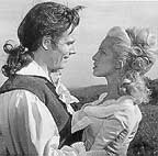 Jean Piat as Lagardere & Michele Grellier as Aurore in a 1967 TV adaptation