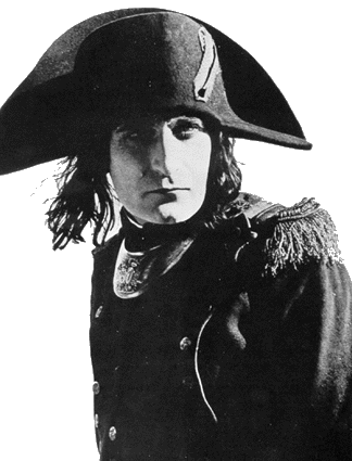 Albert Dieudonne as Napoleon in Abel Gance's 1927 film
